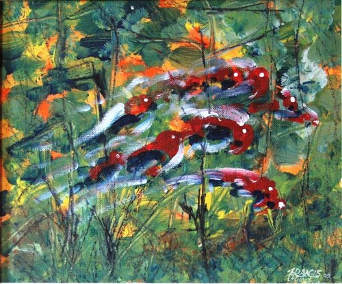 Two Birds in the Underbrush