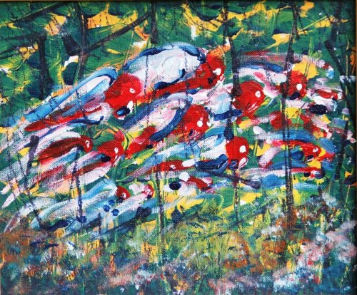 Spooked in the Fruit Trees