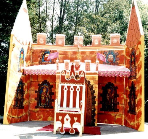 Santa Claus Castle and Throne